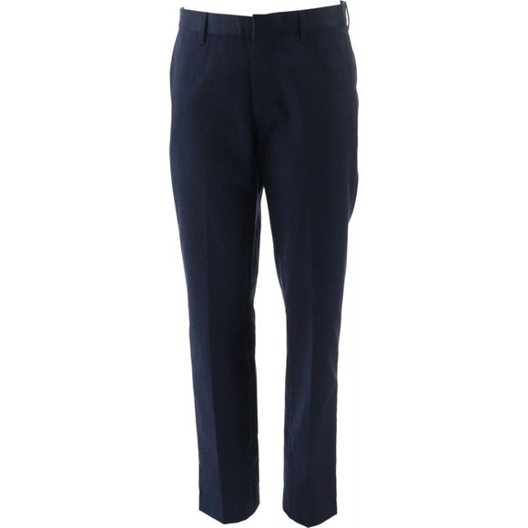NWT LANDS' END MEN'S NO IRON TWILL TRADITIONAL FIT PANTS CLASSIC NAVY 30X32 - Picture 1 of 8